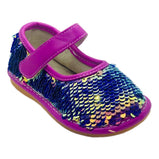 Squeaker Sneakers - Sofia Sassy Sequin Mary Janes- Toddler Girl Shoes - Charlarue Kids Retail
