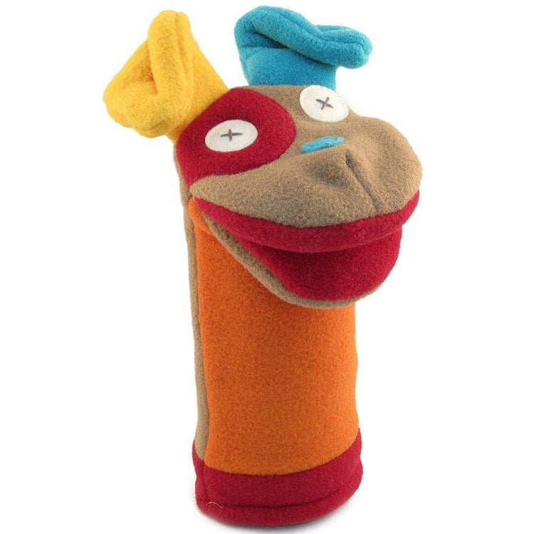 Cate and Levi - Puppy Dog Polar Fleece Hand Puppet - Charlarue Kids Retail