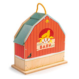 Tender Leaf Toys - 18 Piece Take Along Little Barn Set