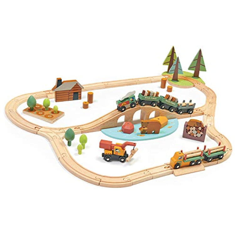 Tender Leaf Toys - Wild Pines Train Set