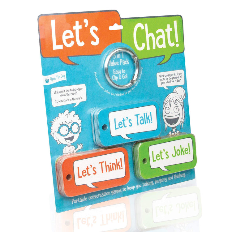 Let's Chat! - 3 in 1 Talking Prompt Cards Set - Charlarue Kids Retail