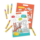 Scentco - Around the World Activity Book With Gourment Scented Crayons - Charlarue Kids Retail