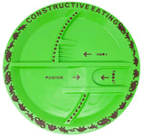 Constructive Eating - Interactive Childrens Plate - Dinosaur Theme - Charlarue Kids Retail