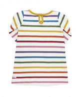 Rufflebutts - Harvest Rainbow Stripe Pocket Dress For Girls