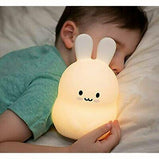 LumiPet Jumbo Kids Night Light, Cute Nursery Light for Baby, Toddler, Silicone LED Lamp, Remote Operated, USB Rechargeable Battery, 9 Available Colors, Timer Auto Shutoff, Kawaii
