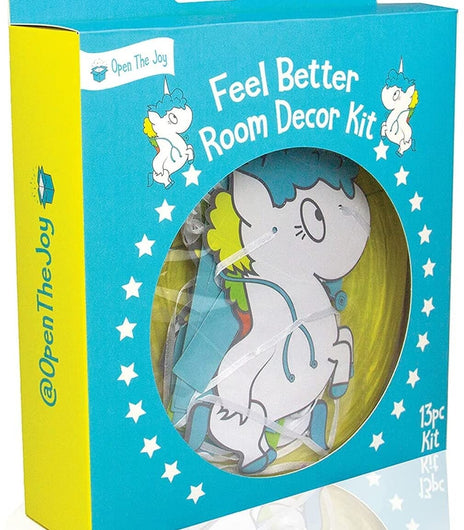 Open the Joy - 13 Piece Feel Better Room Decoration Kit